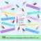 Long Distance Relationships Gifts Love Messages in a Bottle Gift for Boyfriend or Girlfriend (50PCS) Pre-Written Love Capsules Letters in Plastic Jar