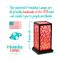 Friendship Lamp – Classic Design – Wi-Fi Touch Lamp for Long-Distance, 200+ Colors, App Setup, Handmade in USA by Filimin (Set of 2)